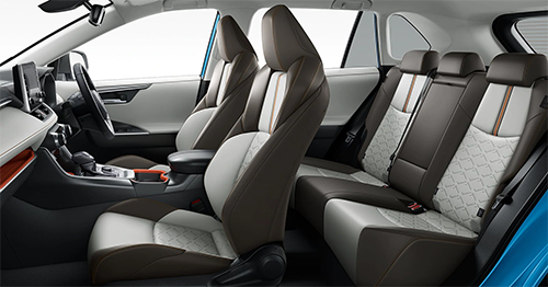 "Adventure" equipped with a dedicated synthetic leather seat