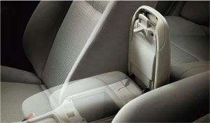 Center console box with armrest