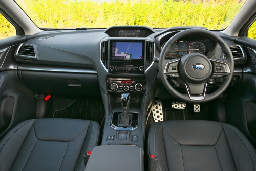 Impreza G4 interior and exterior 2 that combines functionality and texture