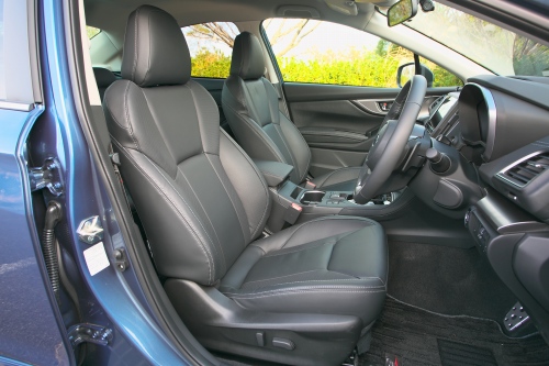 Impreza G4 interior and exterior 3 that combines functionality and texture