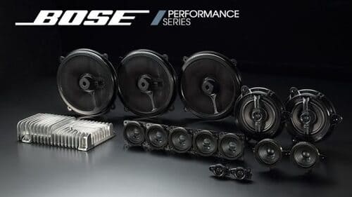BOSE Performance Series サウンドシステムが追加可能